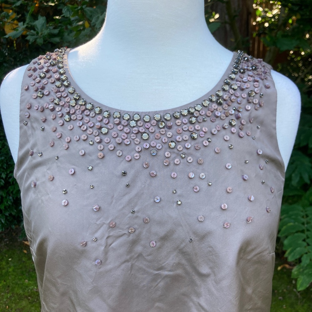 Sequin Silk top